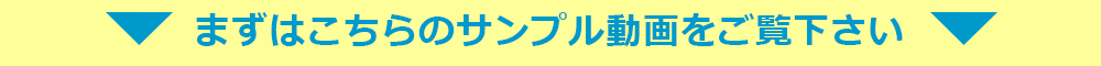 まずはこちらのサンプル動画をご覧ください